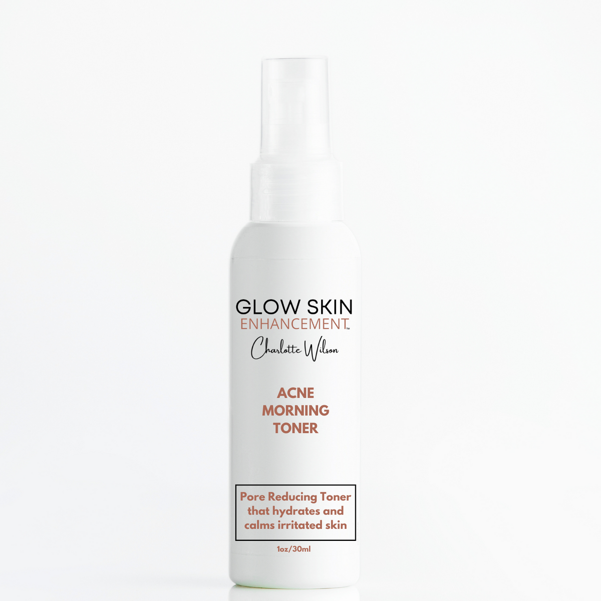 ACNE MORNING TONER 1oz Glow Skin Enhancement