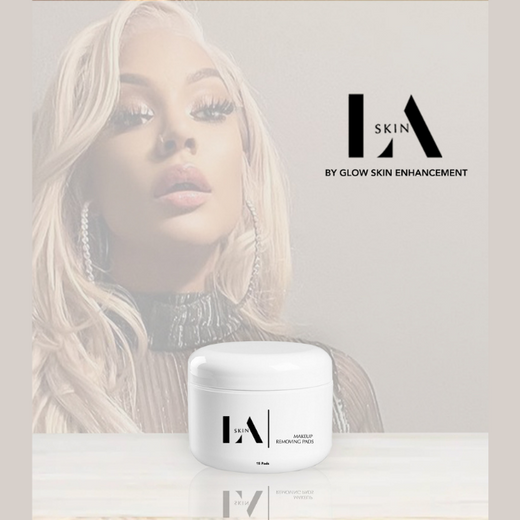 LA MAKEUP REMOVER PADS Glow Skin Enhancement