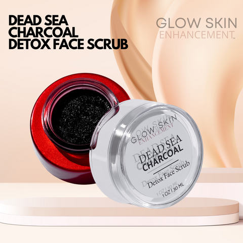 CHARCOAL DEAD SEA  DETOX FACE SCRUB